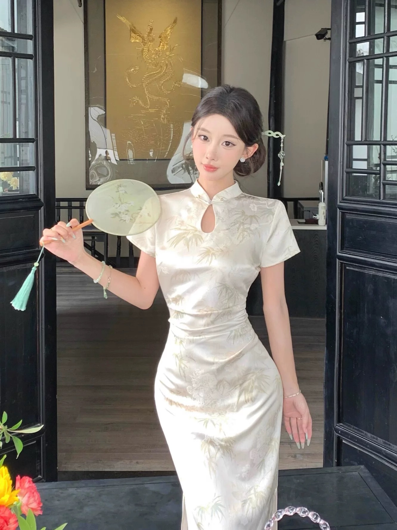 Transformation era qipao dress Q191 images